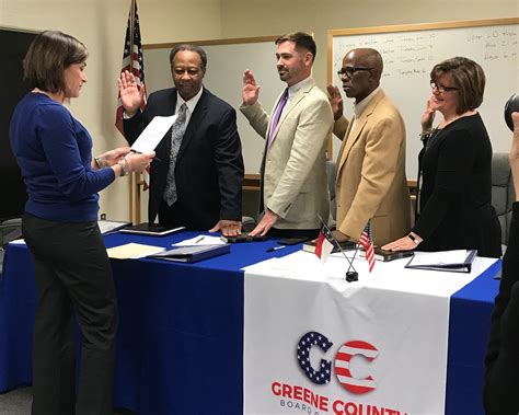 Greene Board Of Elections Sworn In — Neuse News