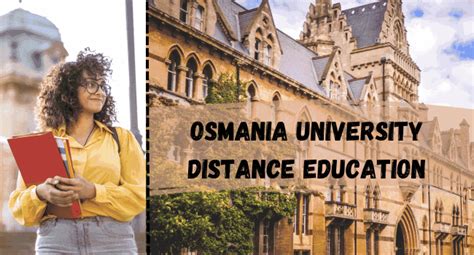 Osmania University Distance Education Admission Osmania