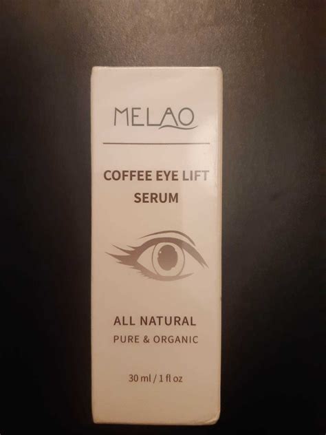 Serum Naturalna Organiczna Kawa Melao Coffee Eye Lift Nowe Ostro Ka