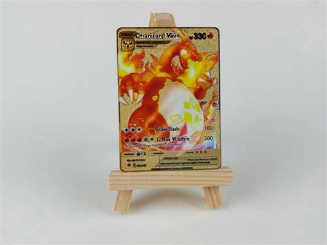 Mavin Darkness Ablaze Charizard Vmax Gold Metal Pokemon Card