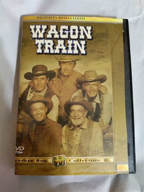 Wagon Train Digital Remaster DVD Treasure Box Collection 90min B W