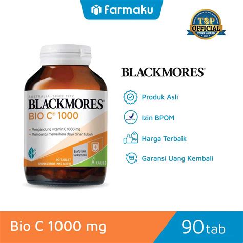 Jual Blackmores Bio C 1000 Mg Suplemen Daya Tahan Tubuh 90S Variasi