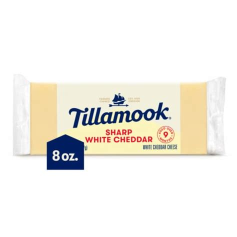 Tillamook Sharp White Cheddar Cheese Block 8 Oz Pick N Save