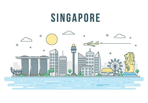 Free Singapore Vector Vector Art At Vecteezy