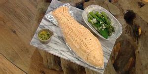 Salt Baked Sea Bass With Beurre Blanc Saturday Kitchen