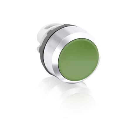 Abb Illuminated Pushbutton Momentary Flush Green Mp G Pilot