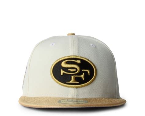 New Era Caps San Francisco 49ers Chrome Gold 59fifty Fitted Hat