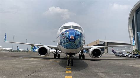 Garuda Indonesia Luncurkan Desain Baru Mask Livery “indonesia Pride” Hasil Karya Anak Negeri