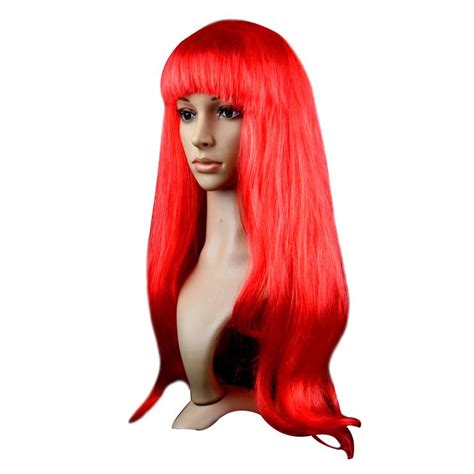 Straight Red Party Wig Perth Hurly Burly Hurly Burly