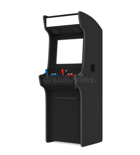 Arcade Machine Front View Stock Illustrations 38 Arcade Machine Front