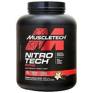 Muscletech Nitro Tech Ripped French Vanilla Bean Lbs Ebay