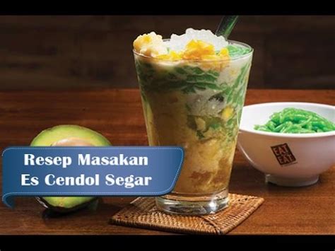 Resep Dan Cara Membuat Es Cendol Nangka Enak Dan Segar Youtube