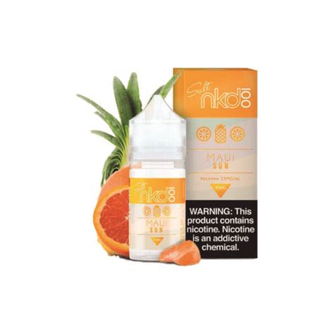 Naked Maui Sun Salt Ml Oficina Vapor