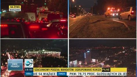 Stolica Stan A W Gigantycznych Korkach Parali Miasta Tvn Warszawa