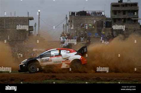 Rallye Championnat Du Monde De Rallye Safari Rally Kenya Nairobi