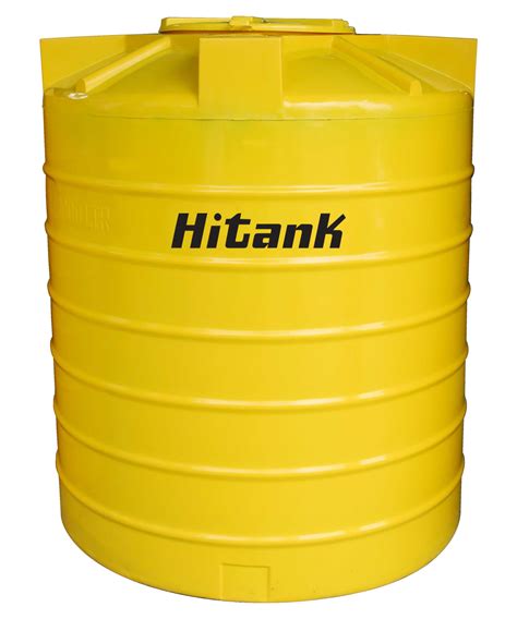 Plastic Black White And Yellow Hitank Polytank Emerald Water Tank Rs