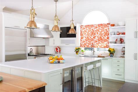 Ideas To Make A White Kitchen Pop With Color Spiffy Spools