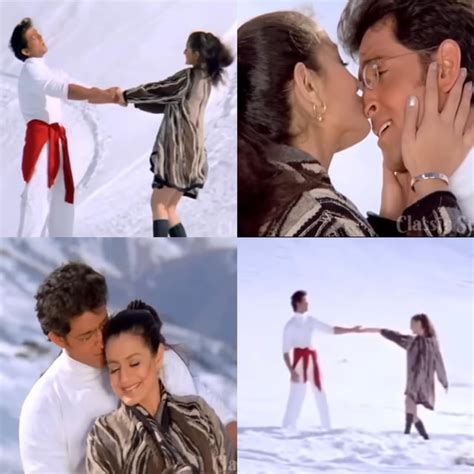 Hrithik Roshan And Ameesha Patel In The Song ‘na Tum Jaano Na Hum’ From The Movie ‘kaho Naa Pyaar