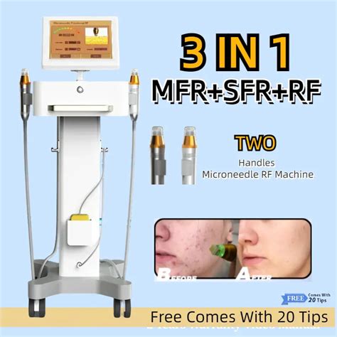 Microneedling Rf Microneedling Machine Fractional Stretch Removal For Acne Scars Beauty Spa