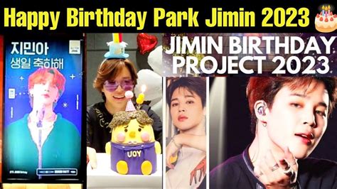 Happy Birthday Park Jimin 2023 🎂 Jimin Birthday Projects 2023 😍 Bts