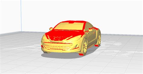 Archivo Stl Peugeot Rcz Design Para Impresora D Para Descargarcults