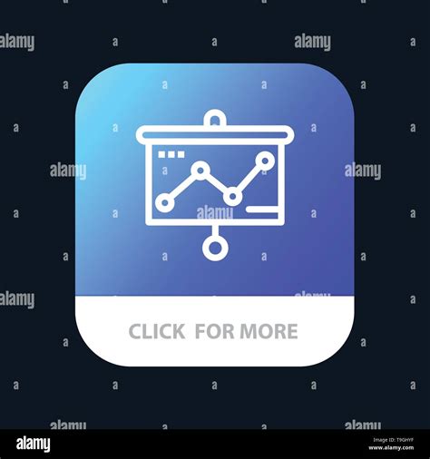 Chart Presentation Graph Projector Mobile App Button Android And