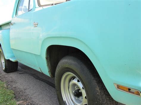 74 Dodge D 100 Step Side Hotrod Built 360 Auto Great Patina Play Truck Classic Dodge Other