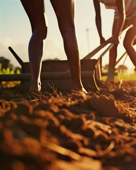 Premium Photo Happy Brazilian Planter Farmers Using Plows To Prepare