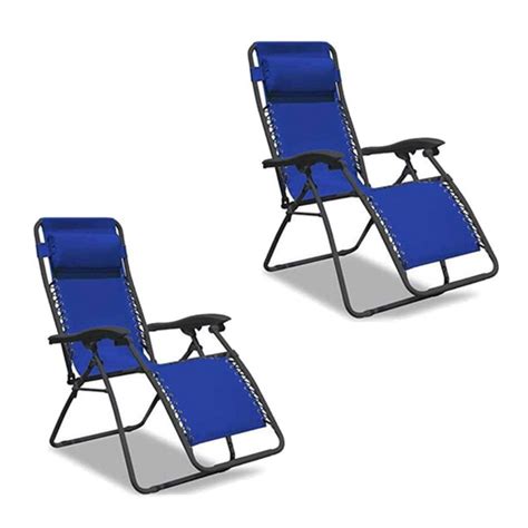 Set De Sillas Gravedad Cero Reclinables Tumbonas Sillas Reclinable