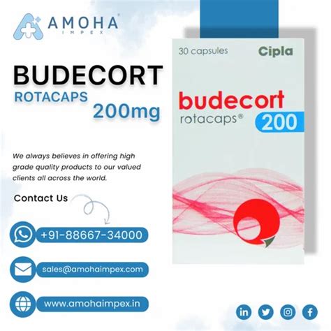 Budesonide Rotacaps Budecort Rotacaps 200mg Prescription