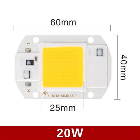 Got Liang ชิปหลอดไฟ Led 10w 20w 30w 50w 110v 220v Cob สําหรับไฟสปอตไลท์