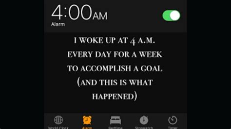 Why All Successful People Wake Up Early 4am Wake Up Call Youtube