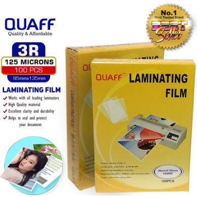 Films Quaff Laminating Film Microns R R R