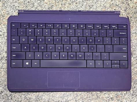 Microsoft Surface Pro 1561 Type Cover 2 Purple Replacement Keyboard