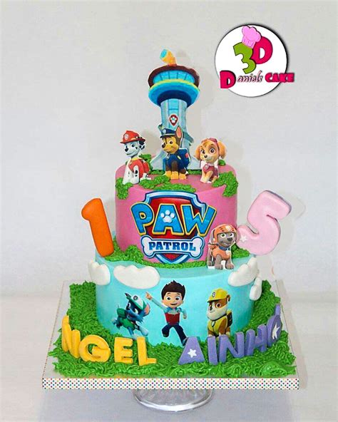 Tarta Paw Patrol My Bakery By Daniels Cake