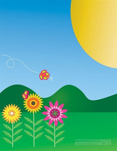 Hello Spring Illustrations Royalty Free Vector Graphics Clip