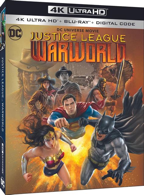 Justice League Warworld Press Details For July Home Media