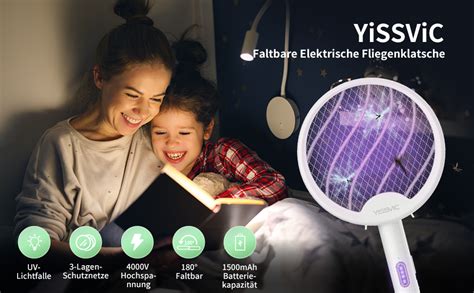 Yissvic Elektrische Fliegenklatsche Extra Stark V In Usb