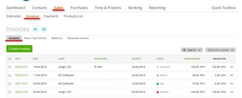 Recurring Invoices Zistemo Knowledge Base