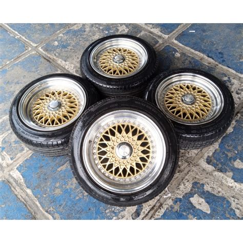 Jual Velg Mobil Seken Racing Bbs Celong Ring 15 Lebar 7 8 Pcd 4x100 114