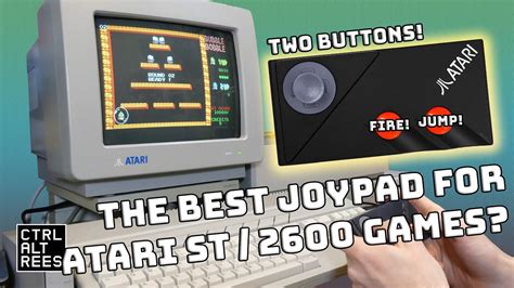 Ultimate Atari St And 2600 Controller Hack 2 Buttons Are Better Than