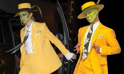 The Mask Yellow Suit Fashion Gigi Hadid Looks