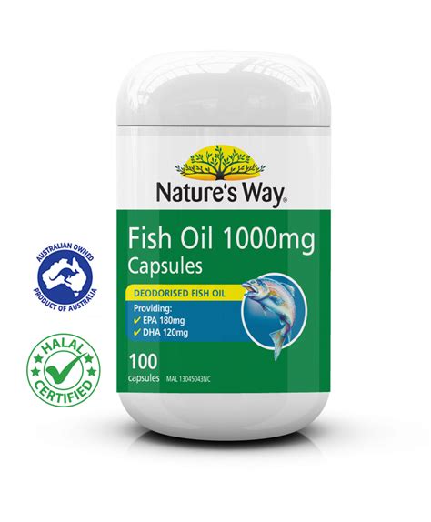 Natures Way Fish Oil Mg Capsules S Natures Way