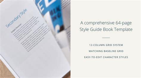 Printable Style Guide Template Behance