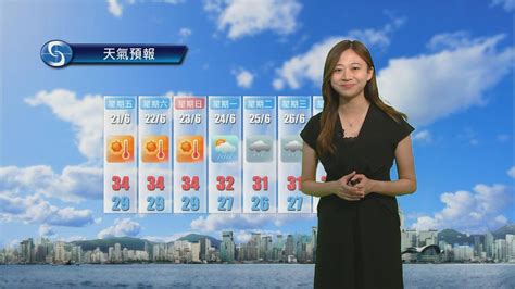 6月20日 早晨天氣 無綫新聞tvb News