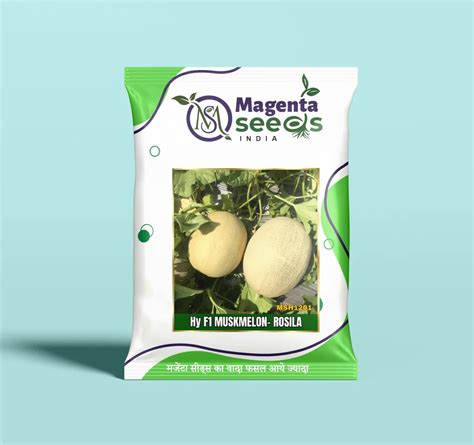 Multicolor Rosila Hybrid Muskmelon Seeds Packaging Type Packet