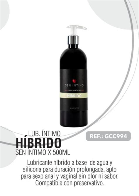 Lubricante Hibrido X 500 Ml Sen Intimo Atenea Sex Shop