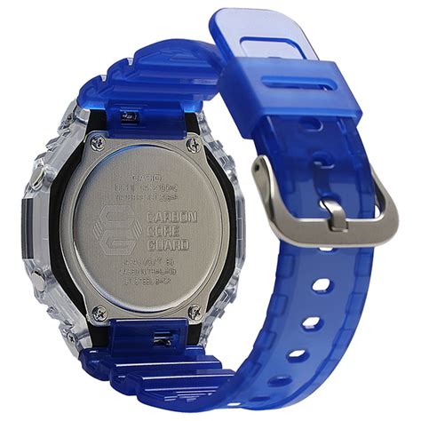 G Shock Watches Ga2100hc 2a Hidden Coast Watch Blue