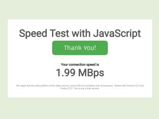 Internet Speed Test Using Javascript Codehim