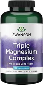 Swanson Triple Magnesium Complex Mg Capsules Buy Online At